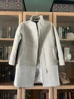 J. Crew Stadium Cloth Coat